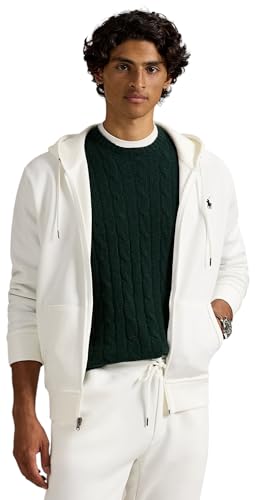 Image of POLO RALPH LAUREN mens Double-knit Full Zip Hoodie