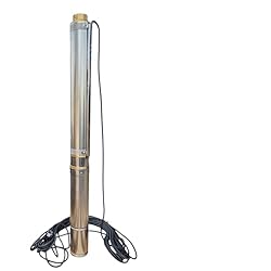 Tiefbrunnenpumpe 3" 230V 750 W inkl. 20 Meter Kabel Modell 3"STM16 Max. Fördermenge: 6000 L/Std.; Max. Förderhöhe: 62 M Durchmesser 75/1160 mm Anschluss 1 1/4" Kondensator im Pumpeninneren eingebaut inkl. Schukostecker Pumpe ist sandverträglich