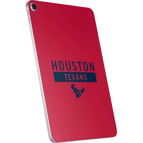 Skinit Decal Tablet Skin Compatible with iPad 11th Gen (2025) - Officially Licensed NFL Houston Texans Red Performance Series Design