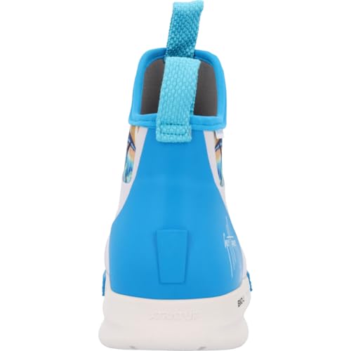 Image of XTRATUF Men's Ankle Deck Boot Sport Guy Harvey, White, Size 12(M)