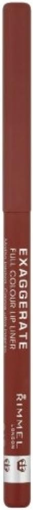 Rimmel Exaggerate Lip Liner, Addiction 0.008 oz (Pack of 2)