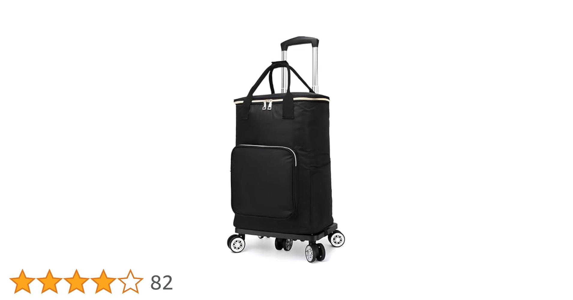 ショッピングカート お買い物キャリー キャスター付き 保冷機能付き　5輪　軽量 Amazon｜zmayastar ショッピングカート 保冷機能付き 48L お