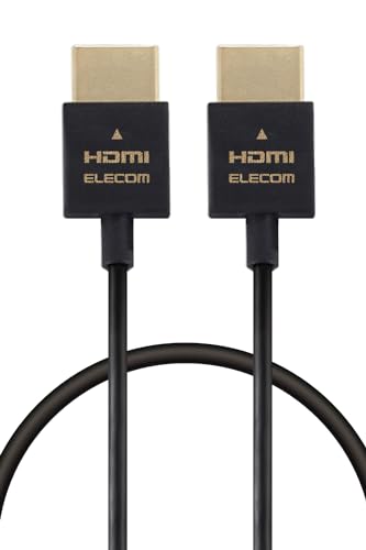 エレコム HDMI ケーブル 1m 4K × 2K対応 スーパースリム 送料込み Amazon | エレコム HDMI ケーブル 1m 4K×2K対応 スーパースリム