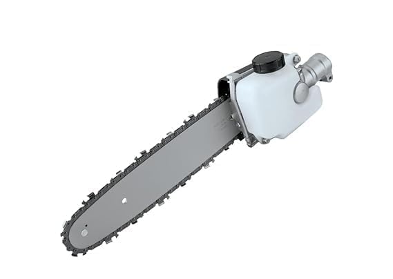 Heavy Duty 26mm Chainsaw Attachment | for Brush Cutter | 11.5 INCH Bar Length Pole Saw | Compatible with 26mm Guide Bar & Chain | Best for Backpack Brush Cutters-image-6