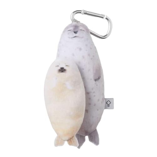 Porte-clés peluche extensible chaîne rétractable sac à main pendentif - 6