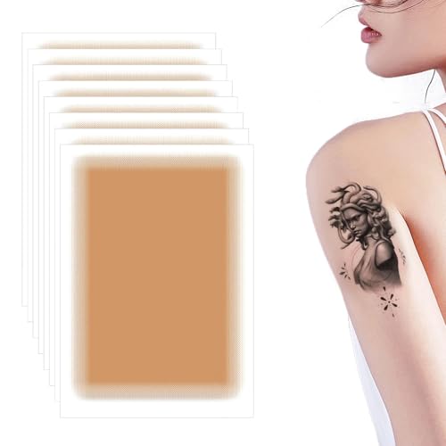 Rose Romee 10 Pcs Waterproof Tattoo Cover Up Patch - Ultra-Thin Body Tape for Tattoos, Scars &...