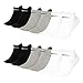 Produktbild Nike Unisex Sneaker Socken Everyday Lightweight Socks SX7678 6 Paar, Farbe:Mehrfarbig, Größe:38-42, Artikel:-901 grey/white/black