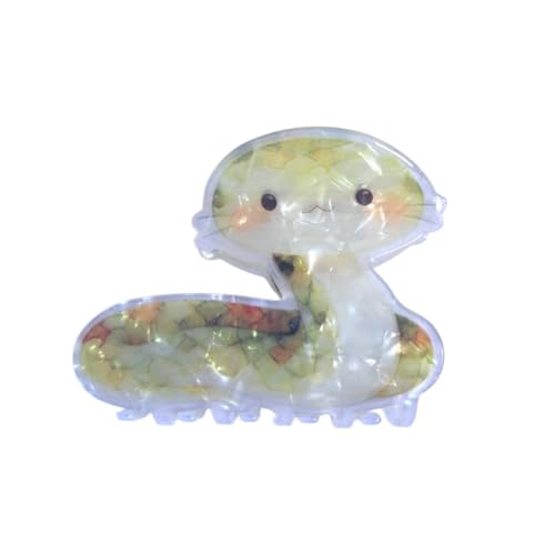 Funny Snake Hair Clips Cute Animal Hair Clip Acrylic Claw Clips for Women