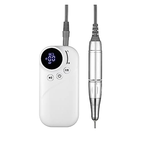 Perceuse à ongles sans brosse LED 35000 TR/Min ponceuse blanche - 2