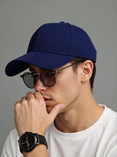 Image of Tomorrow Adjustable Baseball Cap - Unisex Cotton Snapback Trucker Hat with Sun Protection, Perfect Outdoor & Sports Cap for Men and Women