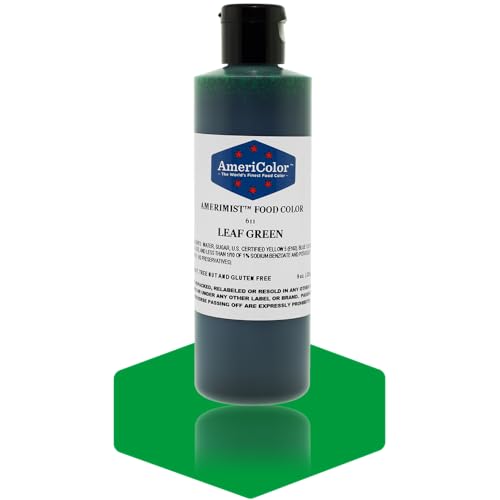 AmeriColor AmeriMist Leaf Green Airbrush Food Color, 9 oz
