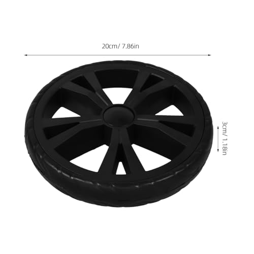 Roues de chariot de courses et de déambulateurs faciles à monter - 3