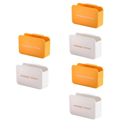 Alipis 6 Pcs Storage Box Mini Refrigerator Fridge Mini Refrigerator Seasoning Bag Holder Bracket Side Door