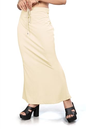 Image of Yashika Present Lycra Saree Shapewear Petticoat for Women||Straight Fit Petticoat Saree Silhouette Shape Wear Dress for Saree|| AZ-YS-OG-SHAPER-P