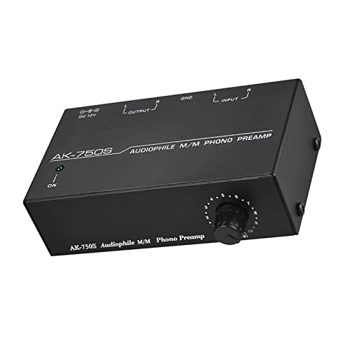 Ebriche Preamplificatore Phono Preamplificatore M M Preamplificatore con Controlli di Livello Interfacce di Ingresso e Uscita RCA