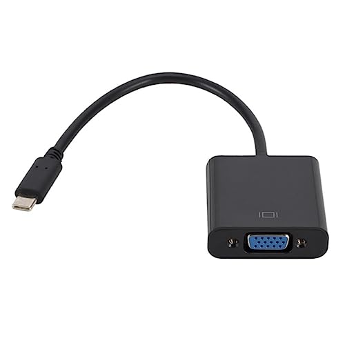 CIYODO Usb3.1 Type-c to Vga Adapter Cable Full 1080p for Tv/Projector/Monitor No Driver Required