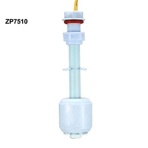 Sourcingmap PP Float Switch for Water Pump Tank Liquid Water Level Sensor M10 90mm Length 2pcs, Blue - Image 2