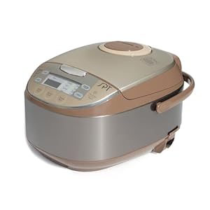 SPT RC-1206 6 Cups Multi-functional Rice Cooker: Brown Rice, White Rice, Porridge, Oatmeal, Soup, Steam, Stew, Slow Cook and Cake