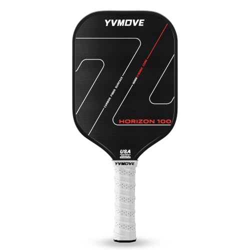Image of Pickleball Paddles | USAPA Approved | Raw Carbon Fiber Face | Max Control & Effortless Power | 16MM Core Anti-Shock | Intermediates to Pros