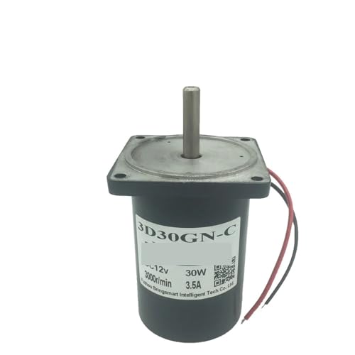 Motor reversible de imán permanente de 12V para un control de velocidad preciso