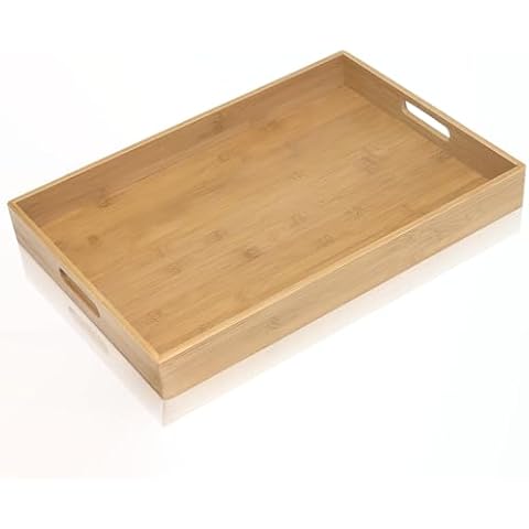 Krismax Bamboo Serving Tray Cover