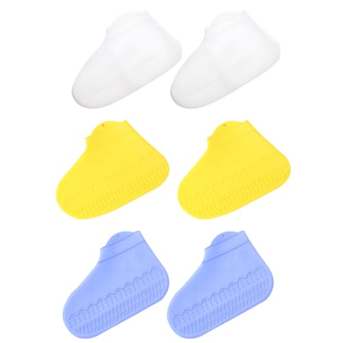 Cubrecalzados de silicona Hemobllo, impermeables y antideslizantes, duraderos, reutilizables para hombre y mujer miniatura 1