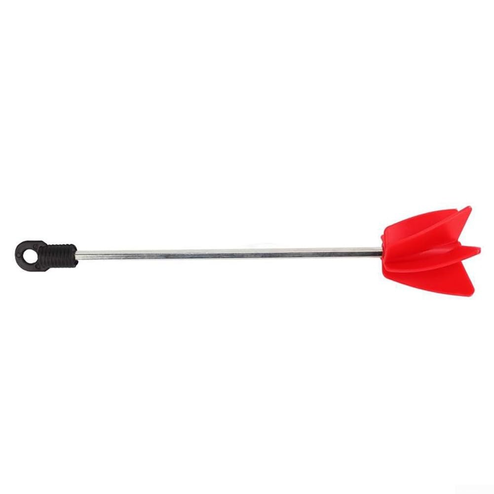 2 punte per miscelatore per vernice per resina epossidica, attacco per trapano elettrico con gambo da 1/4", lunghezza 300 mm con paletta per agitazione da 65 mm, compatibile con la maggior parte dei