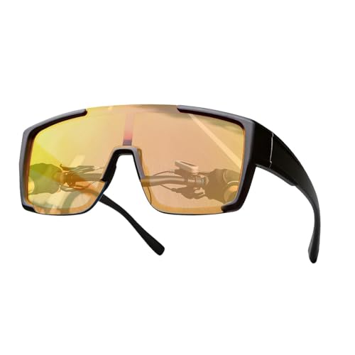 Lentes de sol polarizados para hombre, portátiles, antirreflejos, ligeros, lentes de seguridad polarizados para exteriores, para béisbol, pesca, conducción, correr, ciclismo, playa, mujeres, hombres