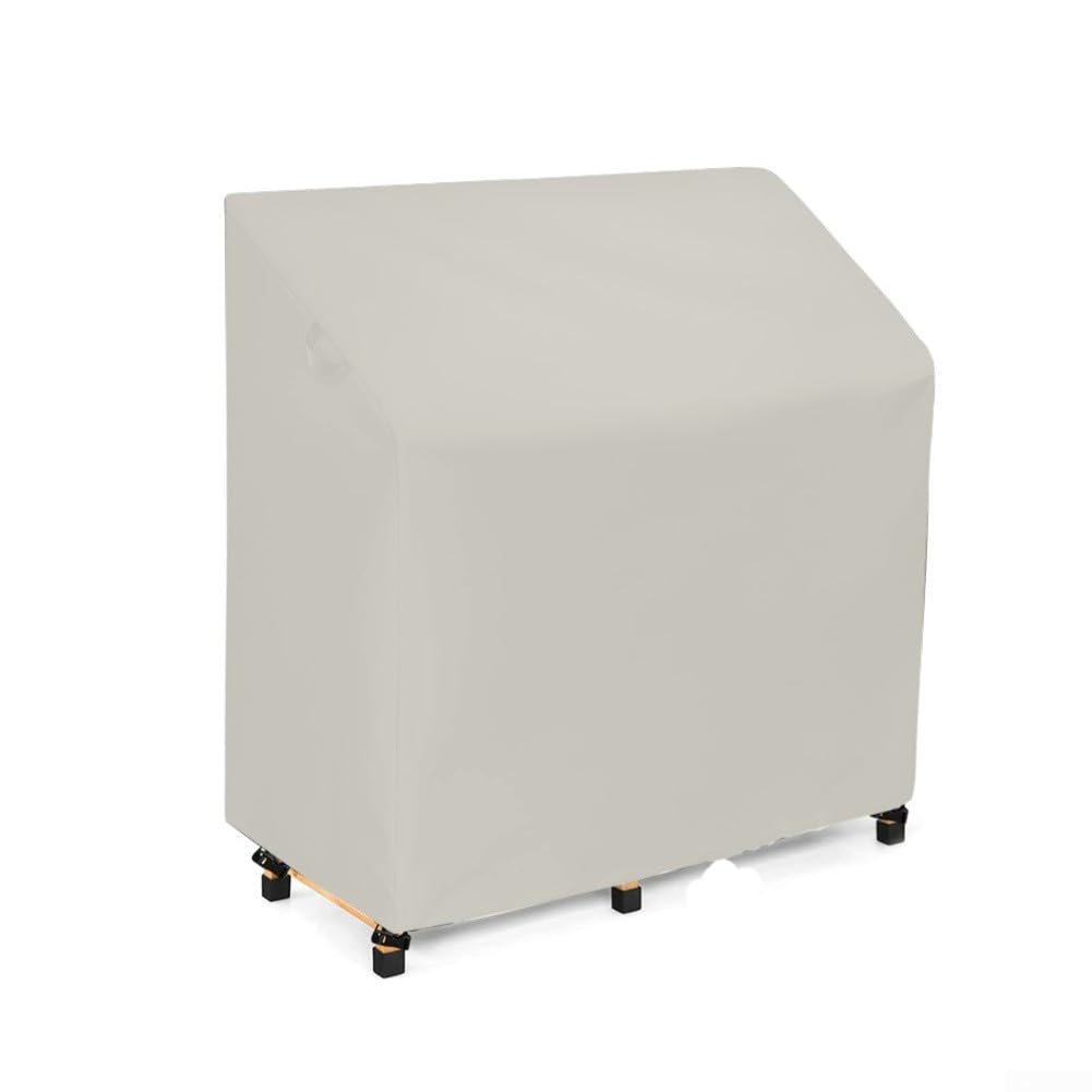 Gettimore Weather Resistant Outdoor Potting Table Cover with Oxford Cloth and Windproof Features for Garden Potting (Meters white)