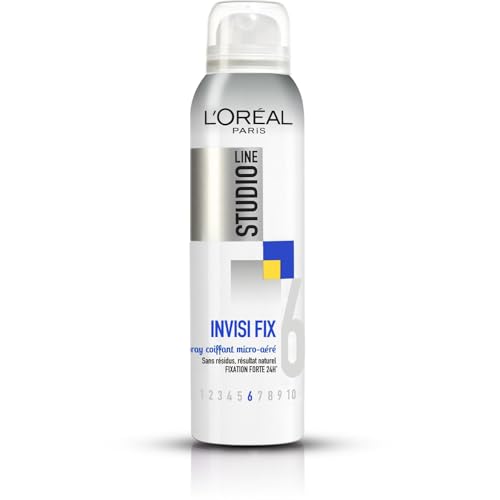 L'ORÉAL PARIS Spray Coiffant Forte Tenue Studio Line Invisi'FX 150 ml