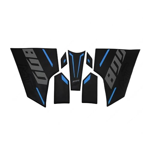 Grip de réservoir moto 800MT autocollant latéral de protection genou