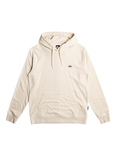 Quiksilver Basic Hoodie Young Men Suéter pulóver, Black, Estándar para Hombre   XS