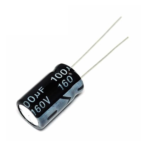 Condensateur électrolytique alu 100 uF 160V radial haute fréquence 13x20mm réparation alimentation