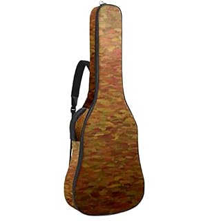 Housse de transport étanche pour guitare avec bandoulière réglable Motif citrouilles de Thanksgiving, Multicolore 02, 42… - Les Beatles, Paul McCartney, John Lennon, RIngo Starr, George Harrison