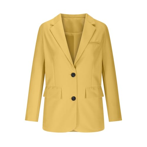 Blazers for Women Spring Fall Business Casual Blazers Long Sleeve Notch Lapel Work Office Blazer Jackets Outerwear4