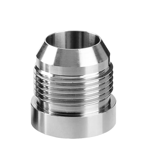 Adaptador AN10 macho de acero inoxidable mecanizado para sistemas nitrosos
