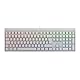 CHERRY MX 2.0S, Mechanische Gaming-Tastatur mit RGB-Beleuchtung, Deutsches Layout (QWERTZ), Kabelgebunden, Designed in Germany, MX SILENT RED Switches, Weiß