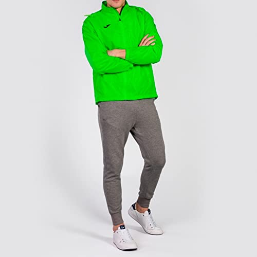 Joma Wasserdichte Regenjacke mit Kapuze, 6XS - 3XL - Windjacke mit Seitentaschen und Elastischen Bündchen - Iris