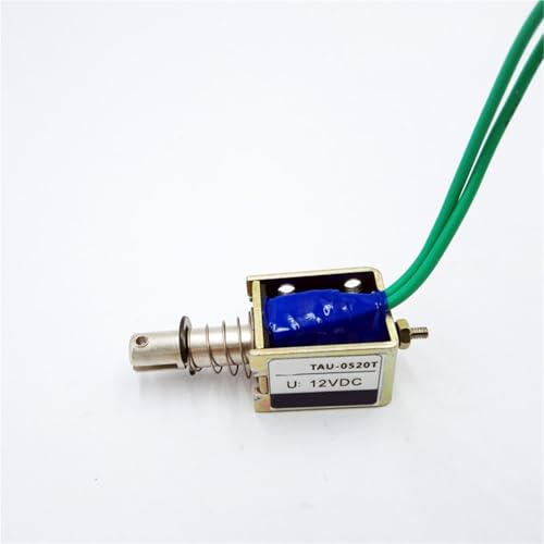 Solénoïde push-pull CC 12V actionneur linéaire à cadre avec course 10mm électroaimant - 3