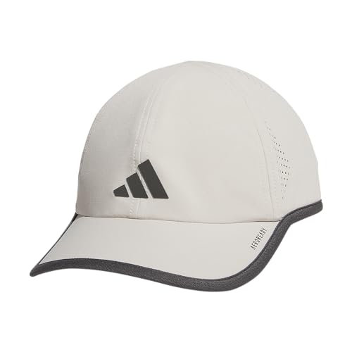 adidas Men's Superlite 3.0 Relaxed Fit Adjustable Performance Hat, Alumina Beige/Grey Six