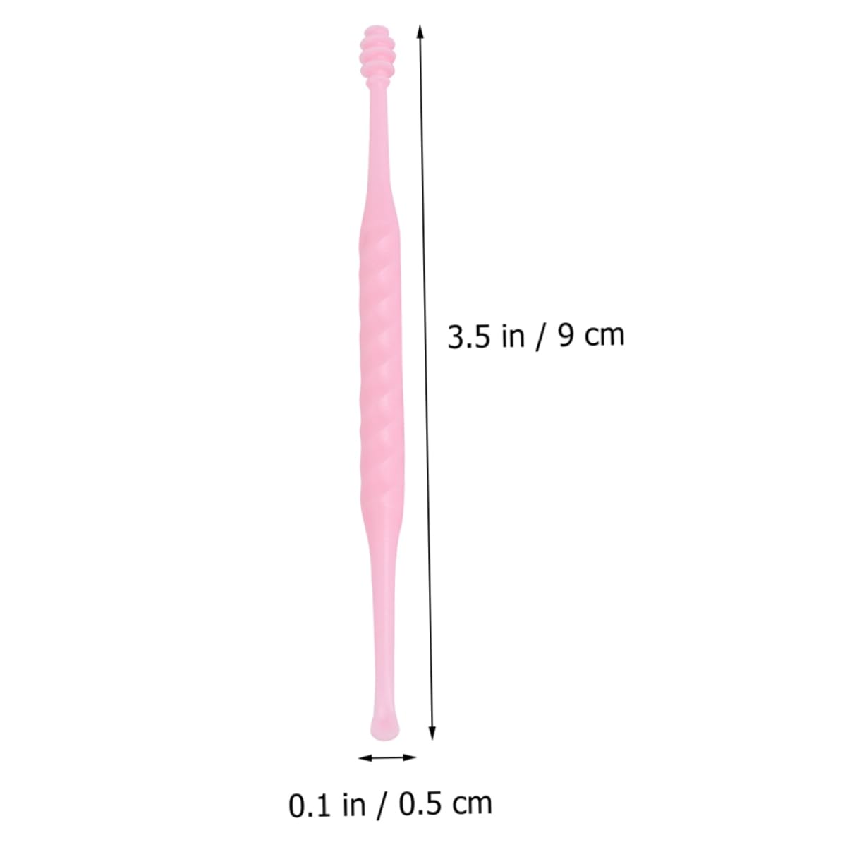 GOOHOCHY 10Pcs Ear Wax Cleaner Innovative Spoon Design for Effortless Ear Cleaning Durable Plastic Material Portable Ear Tool for Home and Travel Use