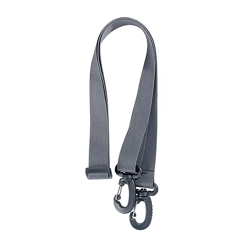 Bolsa táctica militar con correa de hombro acolchada y paneles Molle grises 5