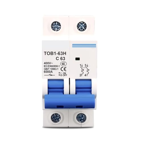 Evite cortocircuitos con el disyuntor de CA de 2 polos tipo C y 20A 6