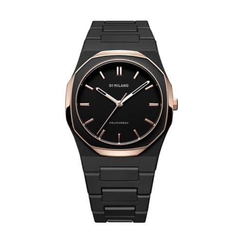 D1 Milano Black Mesh Polycarbon 40.5 mm