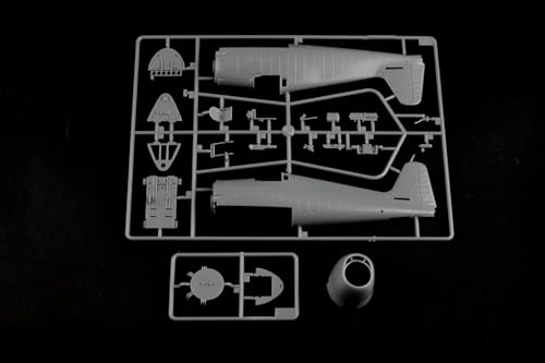 Hobby Boss F6F-3 Hellcat Late Version Airplane Model Building Kit - Thumbnail 6