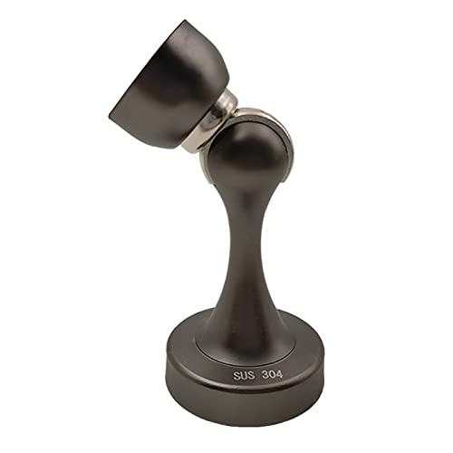 重いステンレスドアアンカのストッパは、 ステンレススチール製マグネット式床置きドアストッパー マルチカラー 100x48mm(Gun Grey)