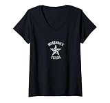 Women's McKinney, Texas/Vintage Lone Star McKinney, TX V-Neck T-Shirt