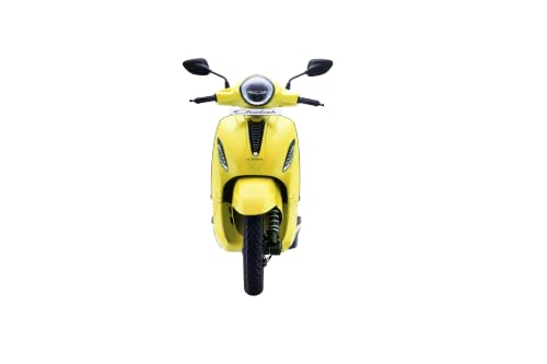 Image of Chetak C3001 by Bajaj Auto High Speed Electric Scooter with charger - Lime Yellow - Ex-Showroom