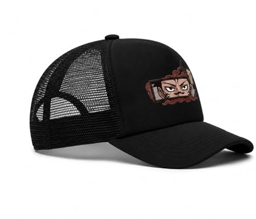 Image of faas Half Mesh Trucker Cap | Unisex Mesh Design | Adjustable Snapback Sports Cap for Men & Women-1pcs