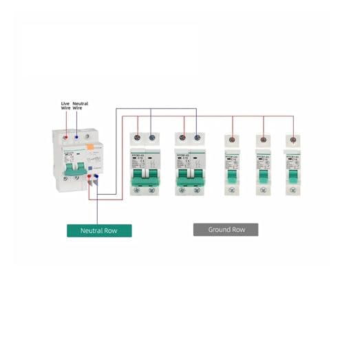 Interruptor de aire C45 con tecnología DZ47 MCB para un corte térmico de alta precisión modular 2